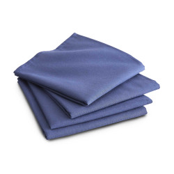 Serviettes unies - les 4