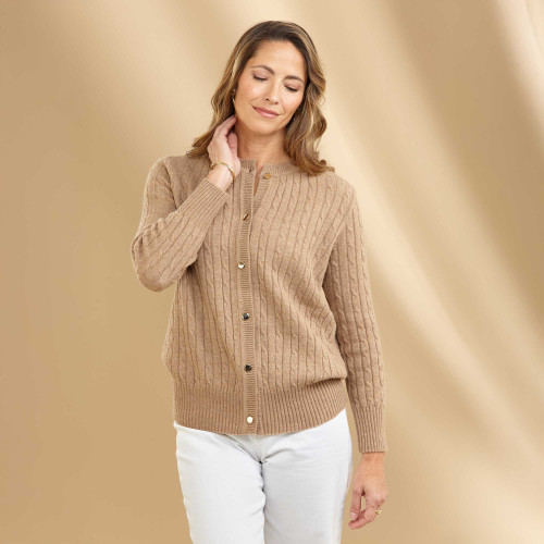 Gilet torsades Carla