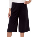 Jupe-culotte extensible Noir