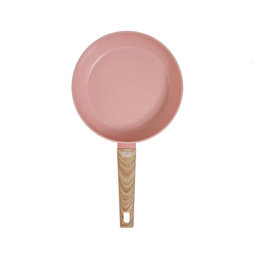 Poêles céramique rose - les 3