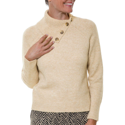 Pull col asymétrique