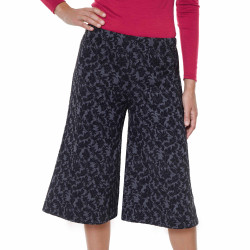 Jupe-culotte extensible Jacquard