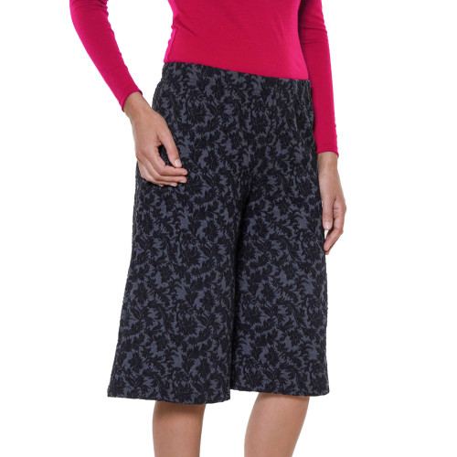 Jupe-culotte extensible Jacquard