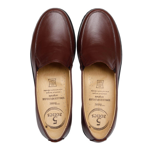 Mocassins cuir 5 zones