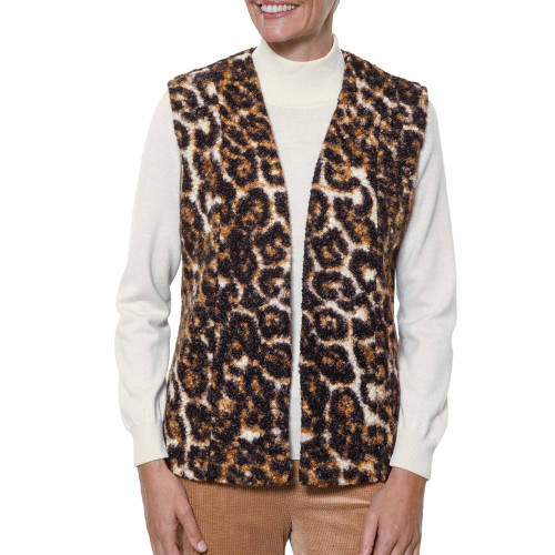 Gilet sans manches Léopard