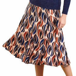 Jupe à panneaux Volutes