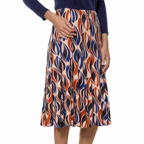 Jupe à panneaux Volutes