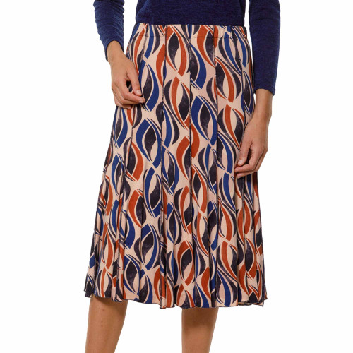 Jupe à panneaux Volutes