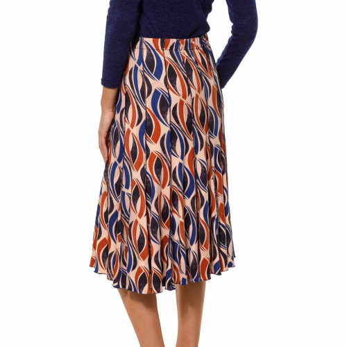 Jupe à panneaux Volutes