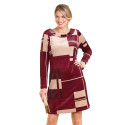 Robe velours Quadrille