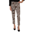 Pantalon fluide Léopard