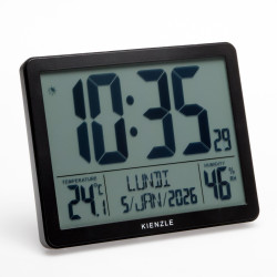 Réveil radiopiloté grands chiffres