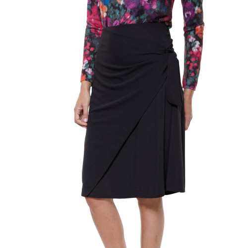 Jupe «portefeuille» asymétrique