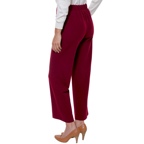 Pantalon crêpe extensible