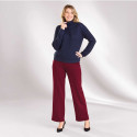 Pantalon crêpe extensible