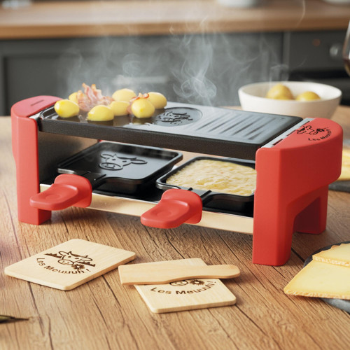Raclette-gril duo