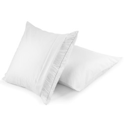 Lot de 2 sous-taies coton BlanClarence®
