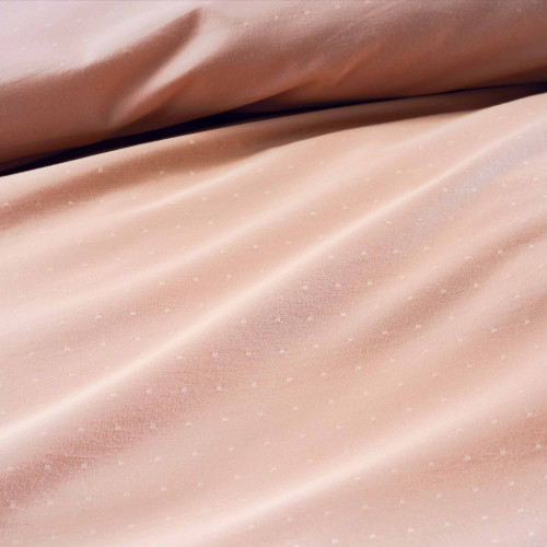 Housse de couette Perles de satin BlanClarence®