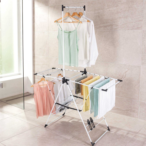 Étendoir double hauteur