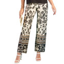 Pantalon extensible Flowers