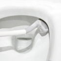Brosse WC coudée