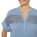 Chemisier gaze de coton