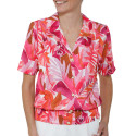 Chemisier blousant fleuri
