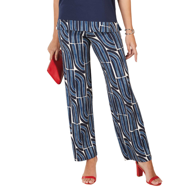 Pantalon fluide Grafica