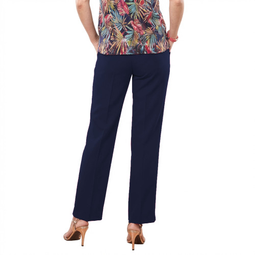 Pantalon extensible city-chic