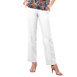 Pantalon extensible city-chic