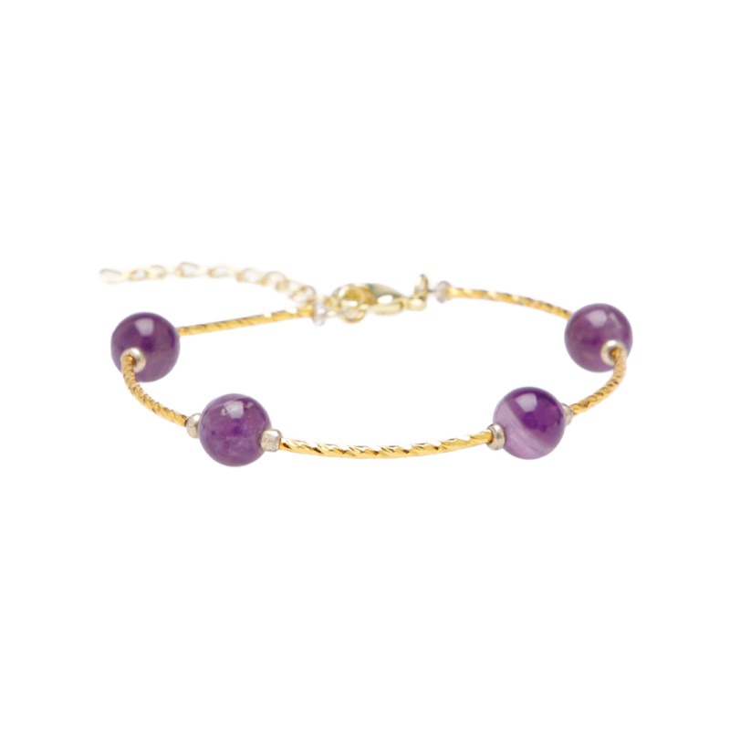 Bracelet perles de cristal