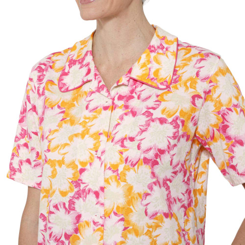 Chemise de nuit Pivoines