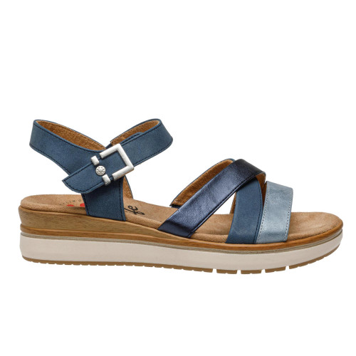 Sandales bride scratch Saphir