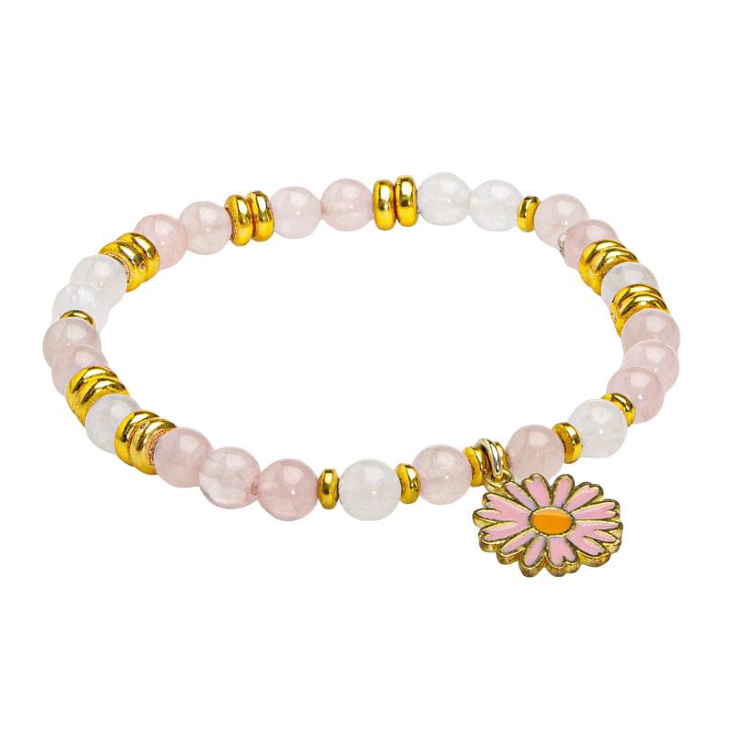 Bracelet perles de quartz