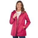 Parka imperméable Fuchsia