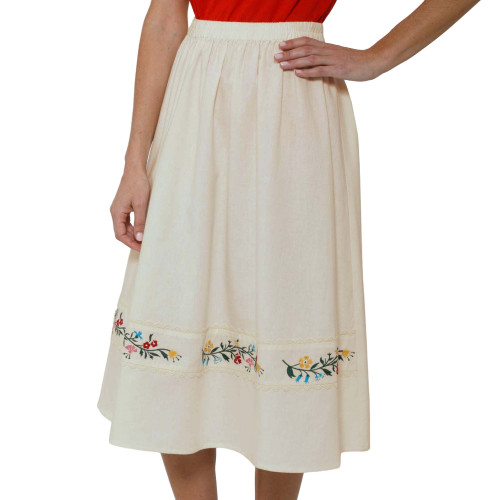 Jupe brodée Hannah