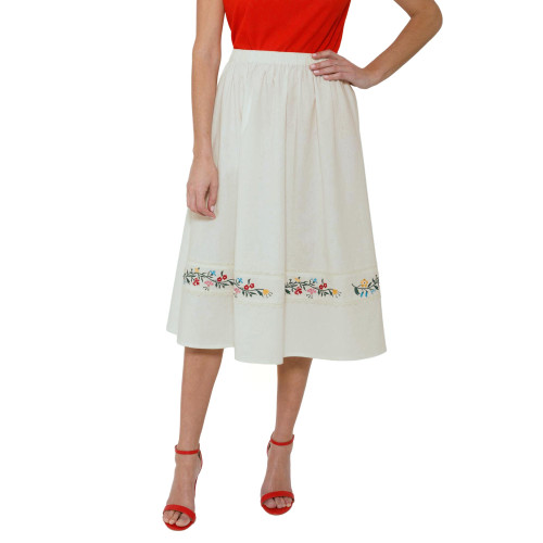 Jupe brodée Hannah