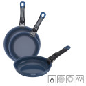 Trio de poêles Arthur Martin
