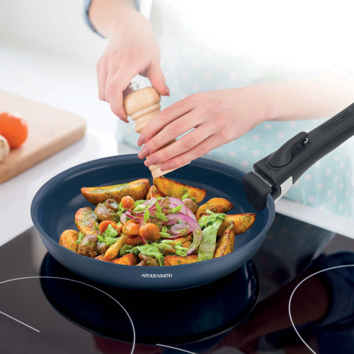 Trio de poêles Arthur Martin