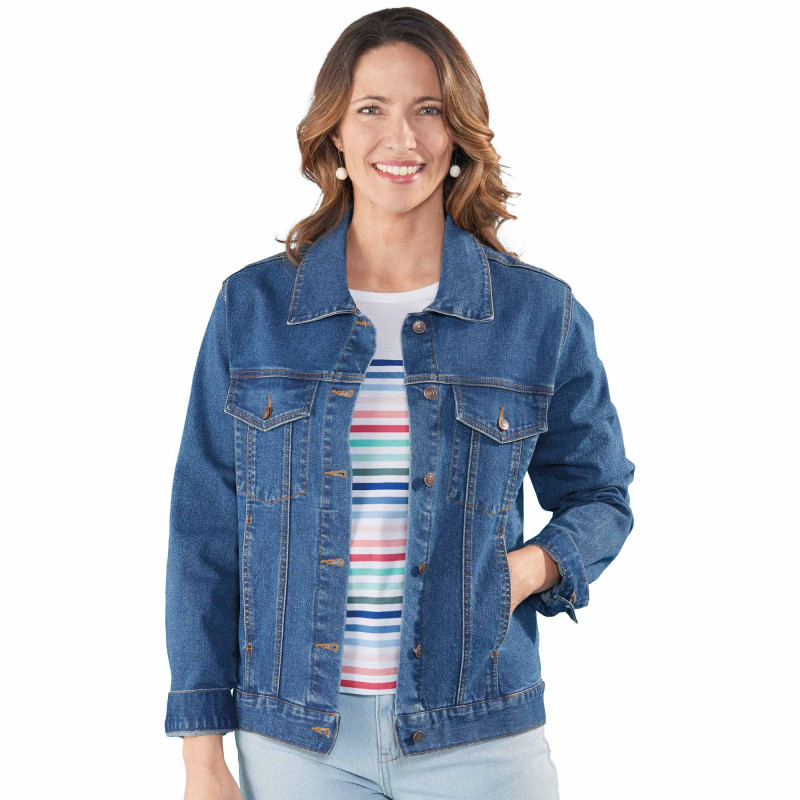 Veste en jean Dark-Blue