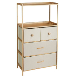 Commode bambou et lin