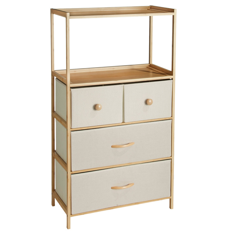 Commode bambou et lin