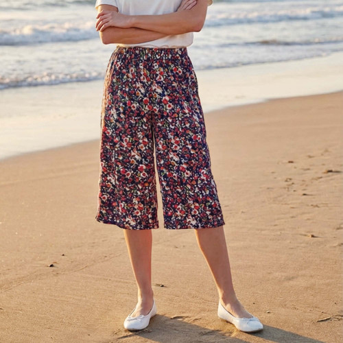 Jupe-culotte Sabrina Fleurs