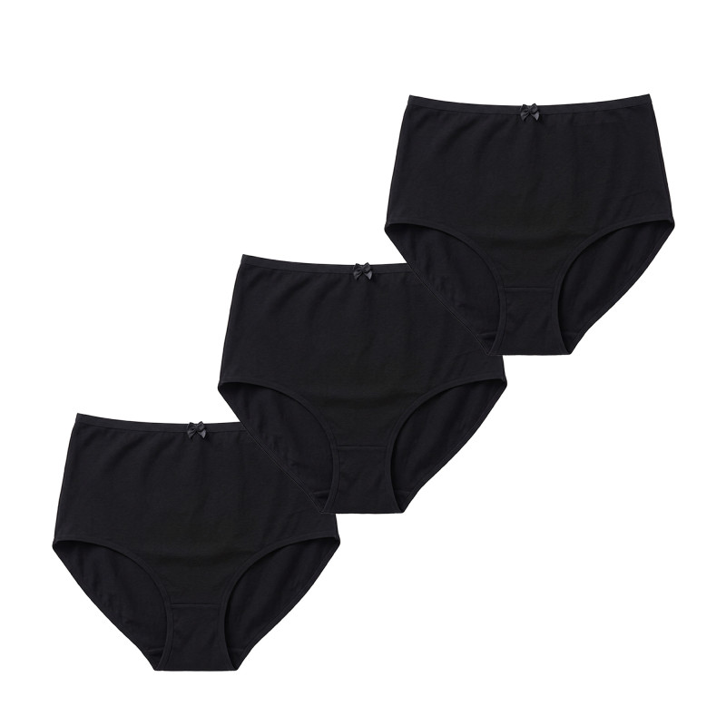 Culottes coton confort - les 3