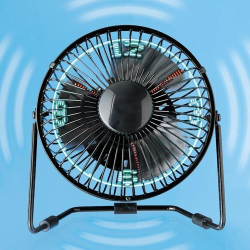 Ventilateur-horloge