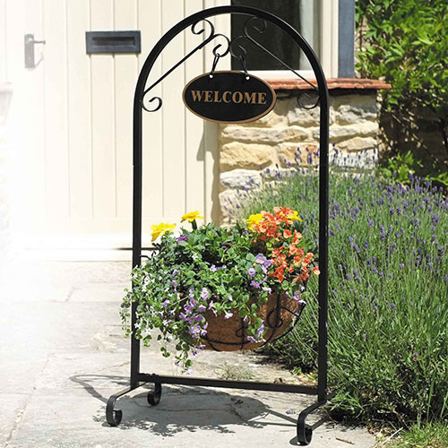 Jardinière de bienvenue