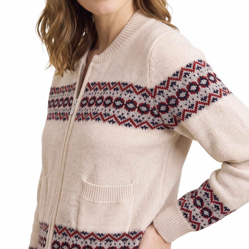 Gilet jacquard zippé (4)