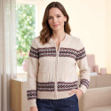 Gilet jacquard zippé (5)