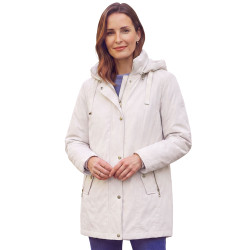 Parka doudoune ivoire