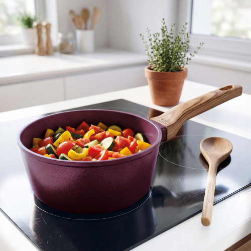 Casseroles céramique Prune - les 3 (2)